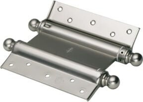 DANNERT Pendeltürband 123 beidseitig pendelnd, Größe 39/175 mm, TS 40-45, vernickelt, Silber - Bild 1