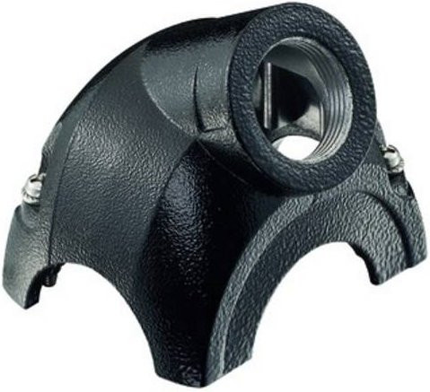 Harting Haube Han-Yellock 30 in Schwarz aus Aluminium - Bild 1