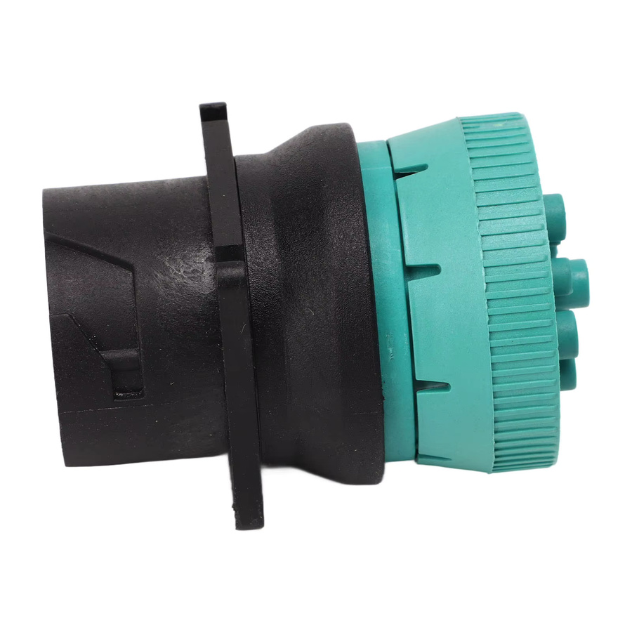 YOUTHINK J1939 II Adapter 9-poliger LKW-Diagnoseanschluss als Ersatz für Paccar und Nexiq Data Link, Schwarz - Bild 2