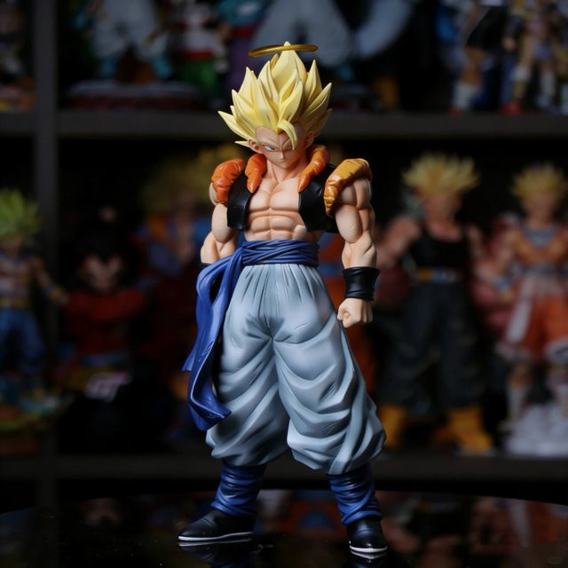 Bandai Dragon Ball Super Saiyan Gogeta Figur, Anime PVC-Statue, 30cm - Bild 1