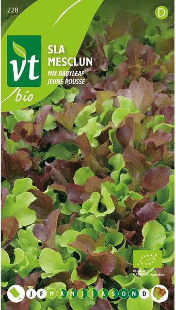 Arborix Bio Kopfsalat Babyleaf Mix Saatgut 1 g - Bild 1