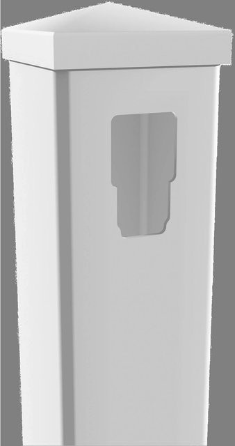 T & J Eldorado-Line Pfosten Anfang-Ende B/T/H: 12,7 x 12,7 x 190 cm - Bild 1