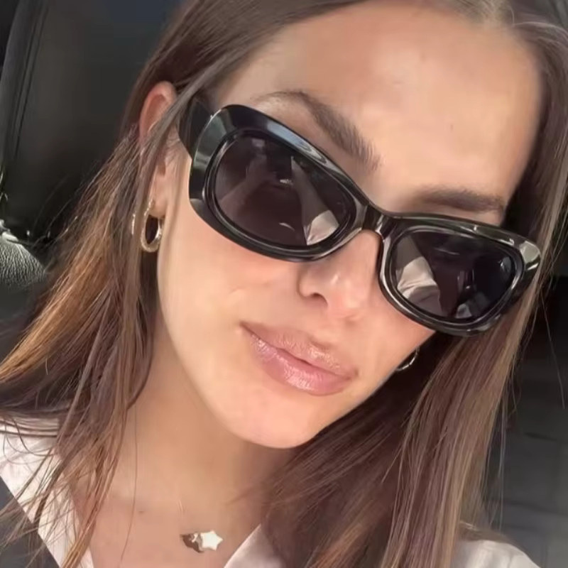 Kunkka coco Sonnenbrille Cat-Eye, Damen, Vollrand, Schwarz, Kunststoff - Bild 1