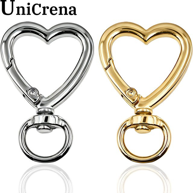 UniCrena Herz-Anhängerclip, Zinklegierung, Unisex - Bild 1