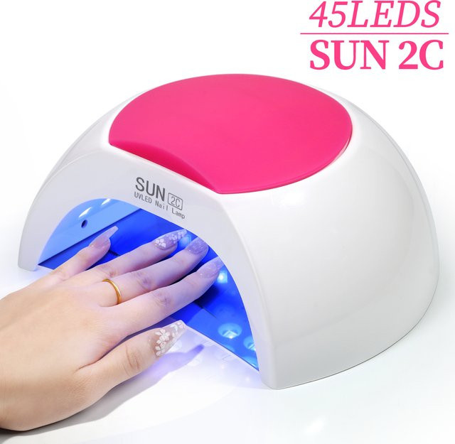 Sun2C Nagellampe, 48W, LED UV, für Maniküre und Pediküre, Unisex - Bild 1