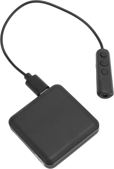 OutsideWorld Magnetischer digitaler Sprachrekorder in Schwarz, multifunktionaler tragbarer sprachaktivierter MP3-Player - Bild 1