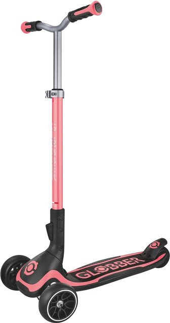 Globber Ultimum Tretroller Coral Pink höhenverstellbar 3-rädrig - Bild 1