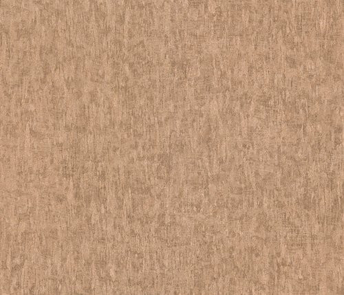 Marburg Vliestapete Basic in Braun, strukturiert und bronzefarben mit Satin-Glanz - Bild 1