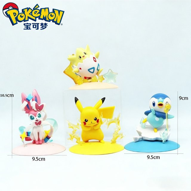 Pokémon Starlight Shine Pikachu Mystery, Figuren, Bunt / Mehrfarbig - Bild 1