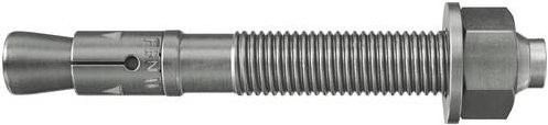 Fischer FBN II 8/5 K A4 Bolzenanker aus Edelstahl, Farbe: Silber, Durchmesser: 8 mm, Länge: 56 mm, 50 Stück - Bild 1
