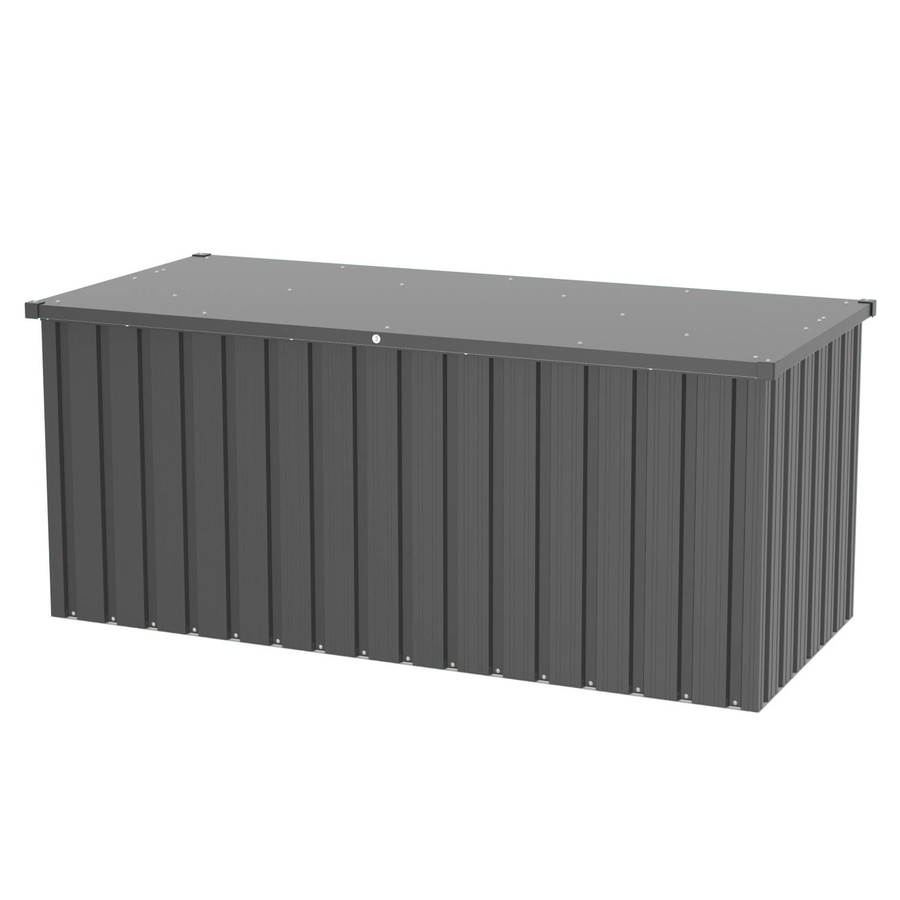 Tepro Universalbox Store Large aus lackiertem, verzinktem Stahlblech, Anthrazit, B/T/H: 172,8 x 72,5 x 78,5 cm - Bild 2