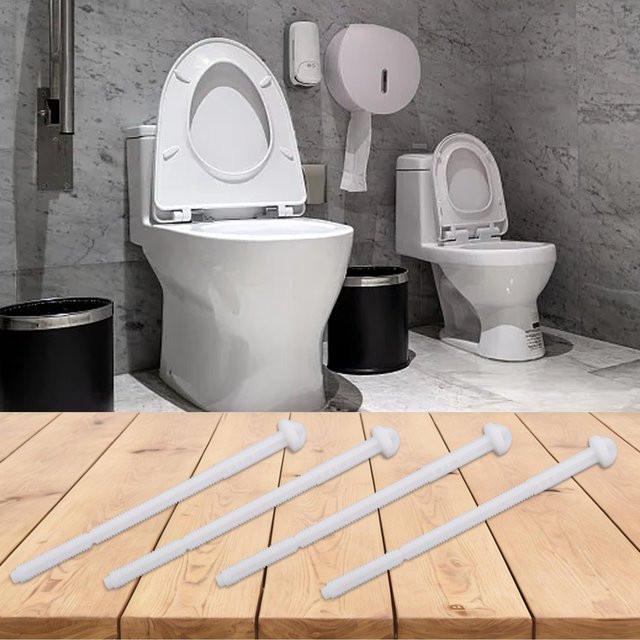 Geberit Twinline Push Stangen Set aus ABS in Weiß für Toiletten Zubehör 4er Pack - Bild 1