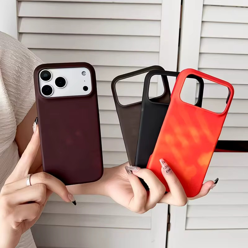 Glänzende thermische Handyhülle aus hartem PC für Xiaomi Mi 15T 14T 13 12 12s 9 10 11 Poco C40 M5 X3 F4 NFC Pro 4G 5G in Multicolour - Bild 1