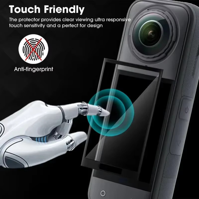 Insta360 Displayschutzfolien für Insta360 X5 X4 X3 X4 Air, transparent, flexibel und kratzfest - Bild 3