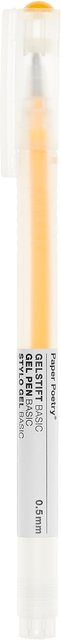 Rico Design Paper Poetry Gelstift Basic 0,5mm Gelb - Bild 1