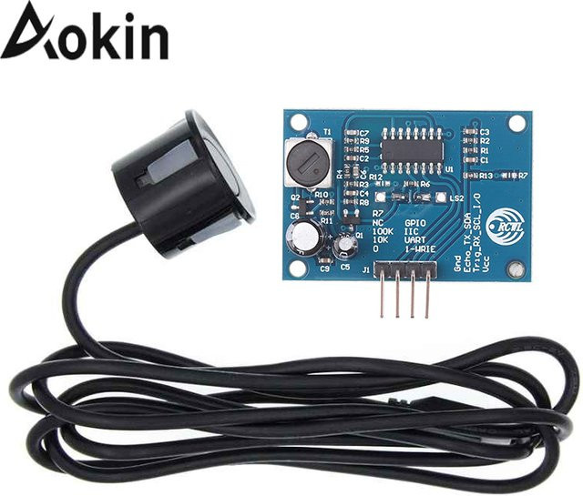 AOKIN JSN-SR04T Wasserdichtes Ultraschallmodul zur Entfernungsmessung - Bild 1