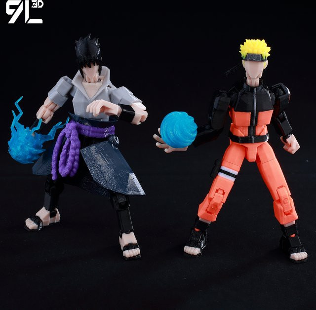 Bandai Naruto Sasuke Uchiha Rasengan 3D Figur, Action Modell, Einzelfigur - Bild 1