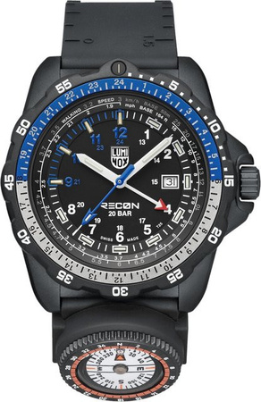 Luminox Herrenuhr Recon Nav Spec GMT, 46 mm, 20 ATM