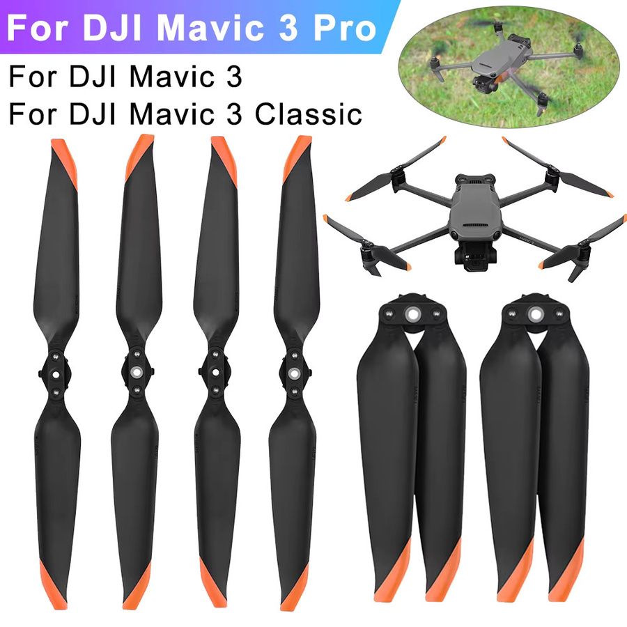 DJI Original Schnellspannblätter Low Noise Propeller für Mavic 3 Pro, Mavic 3 und Mavic 3 Classic in Schwarz - Bild 2