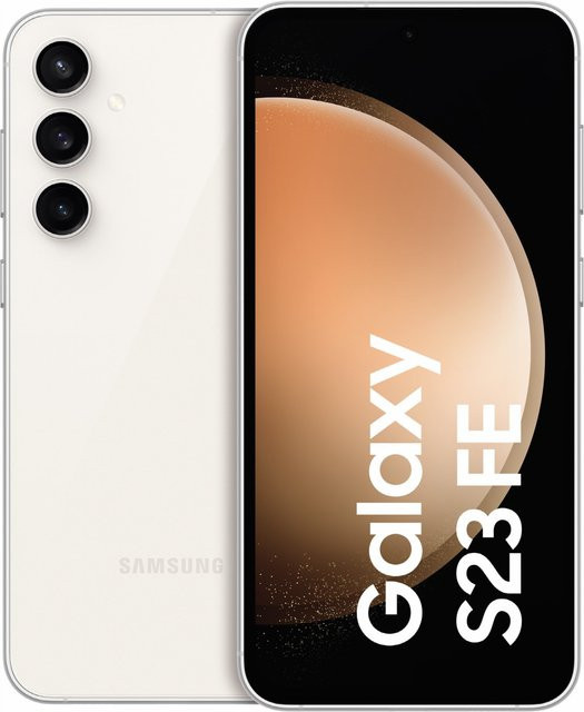 Samsung Galaxy S23 FE Smartphone Beige 128GB 6,4 Zoll Display 5G Android - Bild 1