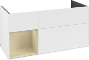 V&B Waschtischunterschrank Finion in Weiß lackiert, Breite: 119,6 cm, Tiefe: 49,8 cm - Bild 1