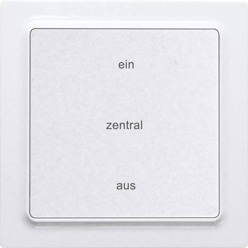 Eltako Funk Taster F2ZT55E-wg 2-Kanal Aufputz in Weiß mit einer Reichweite von bis zu 30m im Freifeld - Bild 1