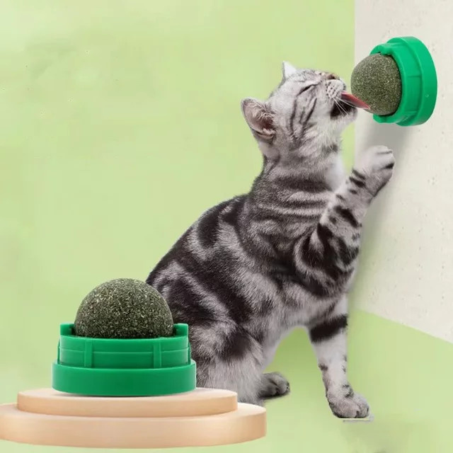 KEMORELA Katzenminze Katzen-Wandkratzball-Spielzeug - Bild 1