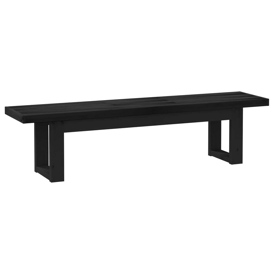 NOAIN Esstischbank aus Massivholz Kiefer in rustikalem Design, B/T/H: 180 x 41 x 45 cm - Bild 2