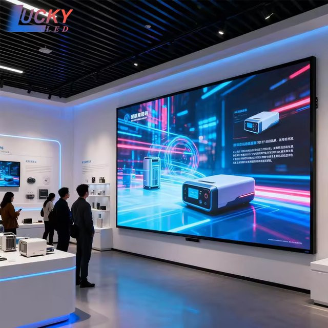 LuckyLed GOB Indoor-Videowand LED-Anzeigebildschirm in 4K und 8K Auflösung, vollfarbiger LED-Bildschirm für den Innenbereich - Bild 1
