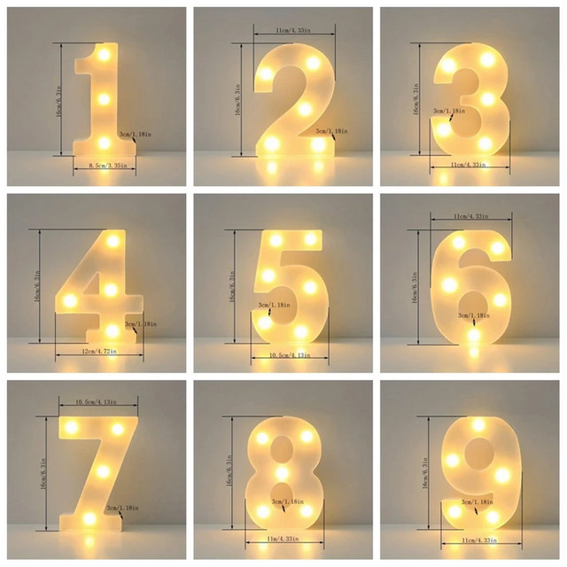 Dekorative LED Lampe Peach Forest in Weiß für Hochzeit, Party und Geburtstag, B/T/H: 16,0 x 16,0 x 16,0 cm - Bild 1