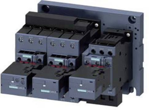 Siemens Stern-Dreieck-Kombination 3RA2434-8XF32-1AG2 in Grau mit 3 Schließern für 690 V/AC - Bild 1