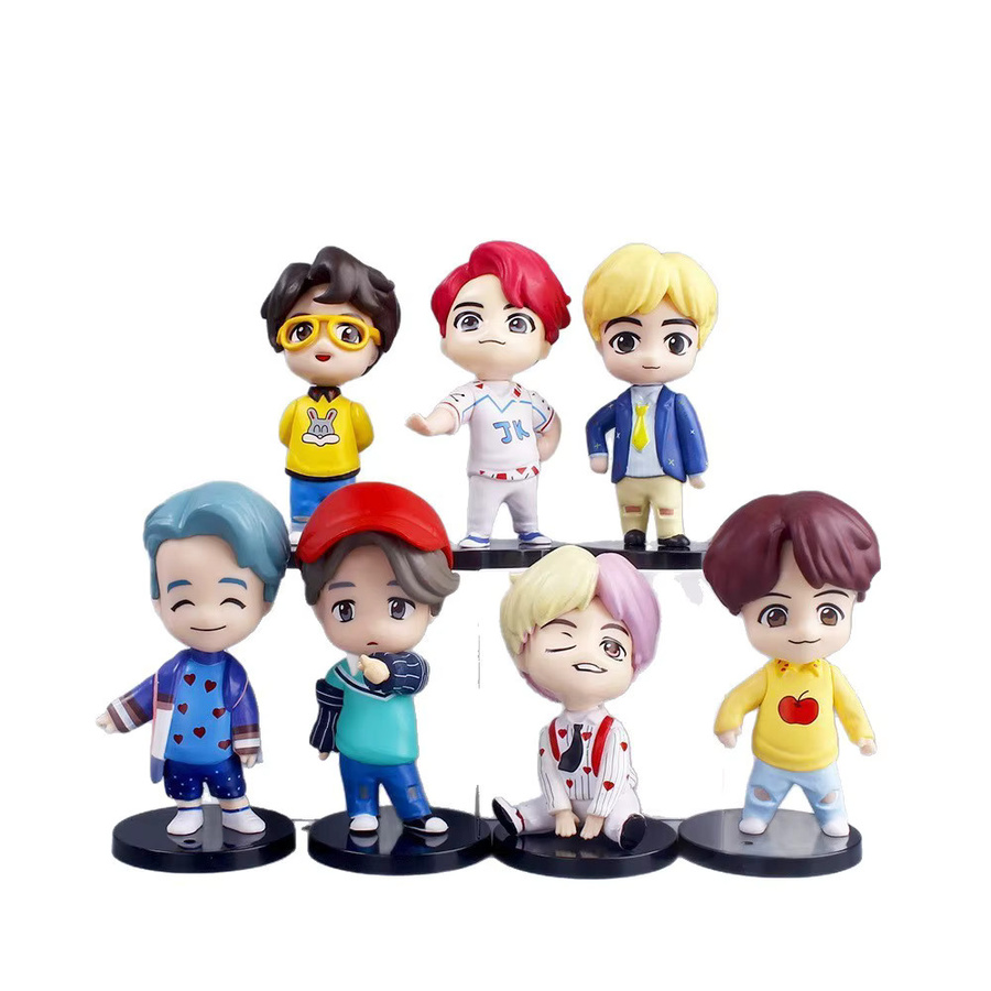 Bandai Bangtan Boys, Actionfiguren-Set, 7-teiliges Set - Bild 2