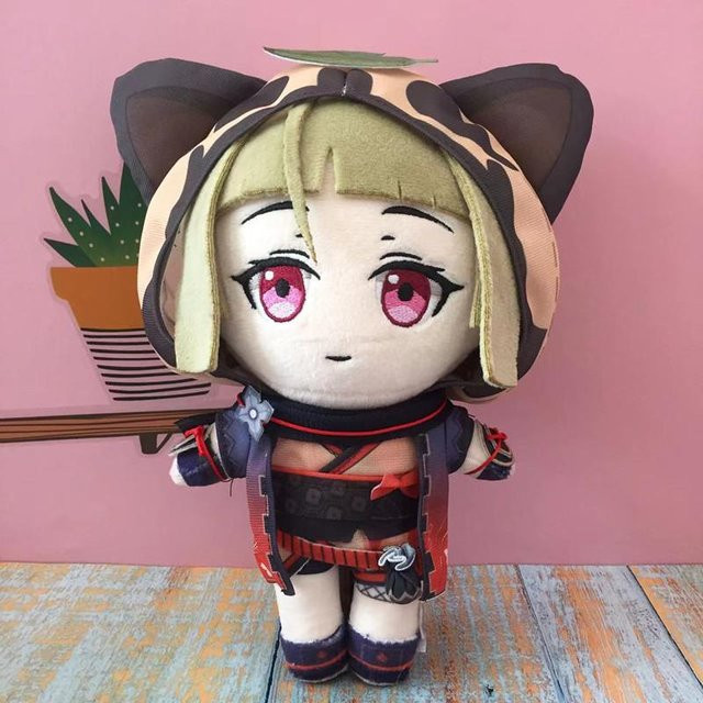 Genshin Impact Kamisato Ayato Sayu Plüschtier, 20 cm - Bild 1