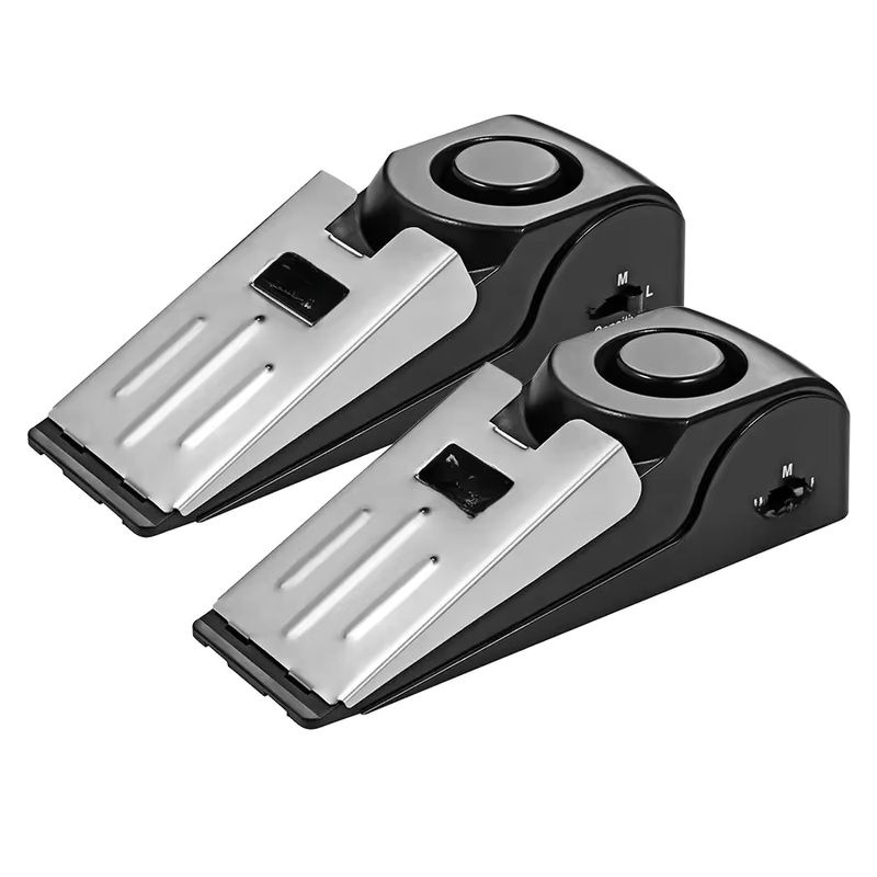 Kerui 2er Pack drahtloses Tür-Alarm-System mit 120dB Lautstärke in Schwarz - Bild 7