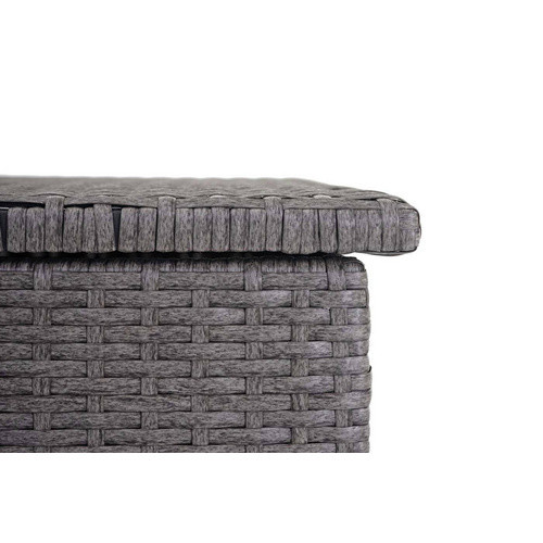 MVG Kissenbox MVG-D88 aus Polyrattan in Grau, B/H/T: 135 x 63 x 52 cm - Bild 2