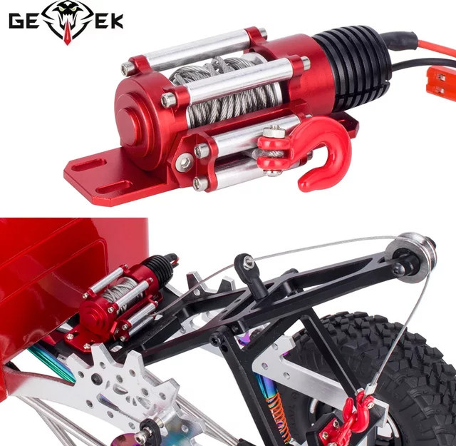 MALOM RC RC Auto Metall Stahl Wired Automatische Simulierte Winde, Zubehör - Bild 1