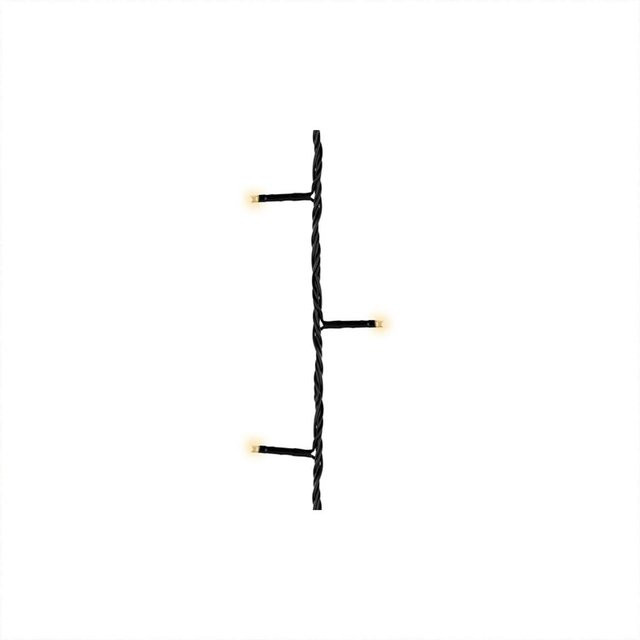 Kaemingk Durawise Basic LED-Kette für außen in Schwarz mit warmweißem Licht, Länge: 350 cm - Bild 1