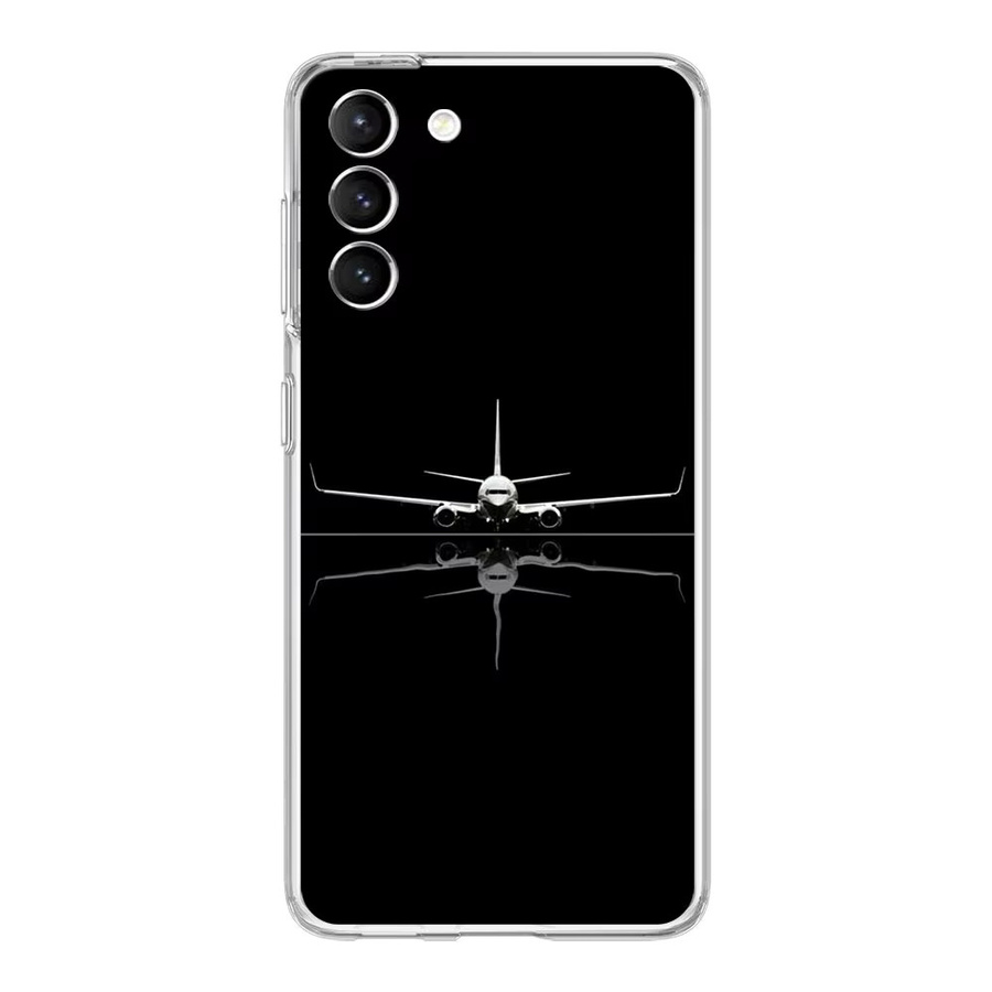 Premium Handyhülle mit Flugzeugmuster für Samsung Galaxy S25 S24 S23 S22 S21 S20 S10 S9 Ultra 5G Transparent Soft Clear Cover - Bild 3