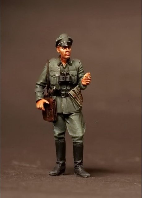 GK Resin-Soldatenmodell, unmontierter und unbemalter DIY-Bausatz, Grün - Bild 1