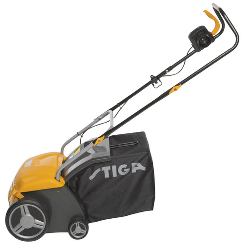 Stiga Elektro-Vertikutierer und Rasenlüfter SV 213 E in Gelb mit 1.300 W und 32 cm Arbeitsbreite - Bild 3