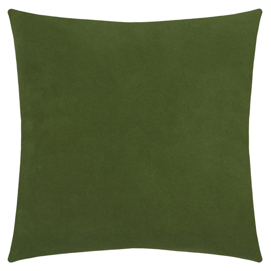 Zoeppritz Soft-Fleece Kissenhülle quadratisch in Blau und Grün, B/T/H: 40 x 40 x 40 cm - Bild 1