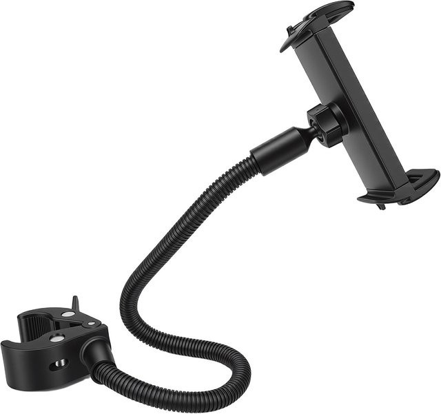 Flexible Schwanenhals-Handyhalterung von Toys Arts in Schwarz für Kinderwagen und Fahrräder - Bild 1