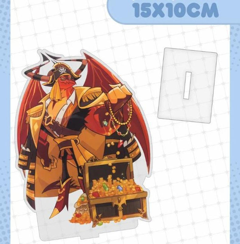 CHIC STUDIO Anime Acryl-Standee Helluva Boss Figuren Octavia Millie Moxxie Asmodeus Vassago Dekoration - Bild 1