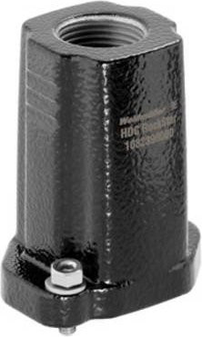 Weidmüller HDC IP68 04A TOS 1PG13 1082410000 Sockelgehäuse in Schwarz - Bild 1