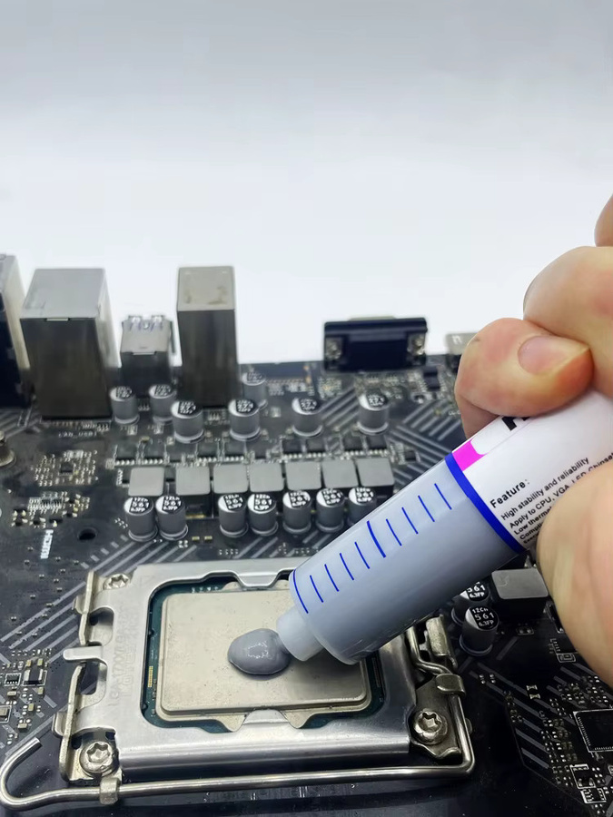 HY510 Wärmeleitpaste aus Verbundwerkstoff in Grau, 30 g - Bild 3