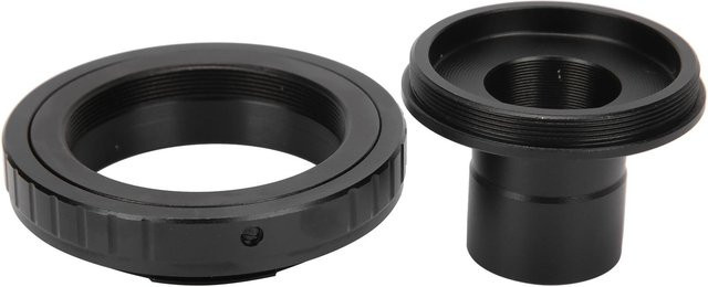Koogeelife Mikroskop T-Mount Verlängerungstube T2 Mount Adapterring für Pentax K Mount Kamera, Schwarz, 23,2 mm - Bild 1