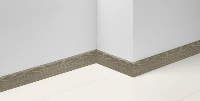 Parador Sockelleiste SL 18 Eiche D038 Braun mit Kabelkanal, H x B x T: 70 x 17 x 2200 mm - Bild 1