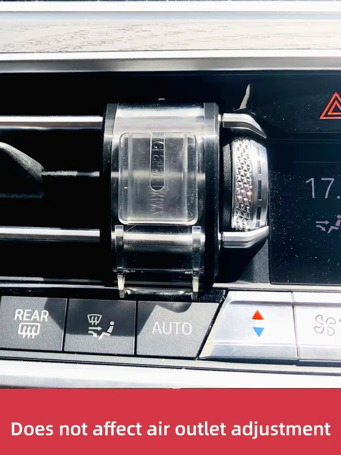 Magnetischer Autotelefonhalter mit kabellosem MagSafe-Ladegerät für BMW 3er G20 in Schwarz - Bild 4