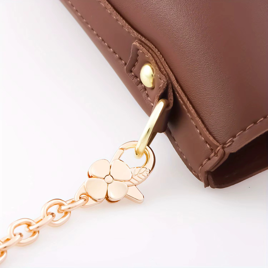 MELORDY Ersatzkette für Handtasche, Cross-Body-Kettenriemen, Blumen-Geldbörse - Bild 4