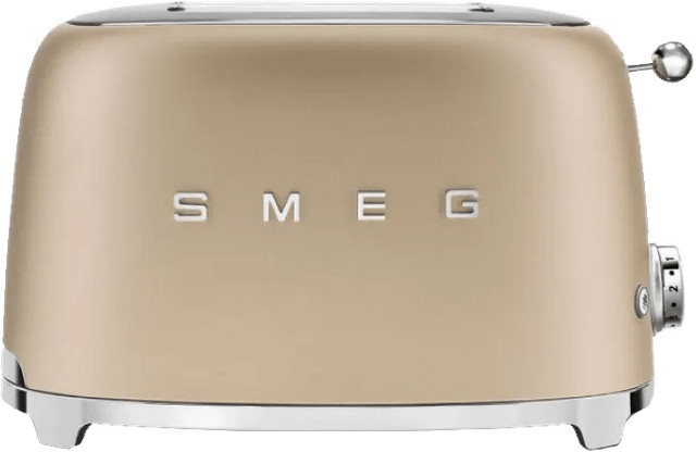 Smeg Toaster TSF01CHMEU in Matt Champagner und Gold mit Auto-Shutoff - Bild 1
